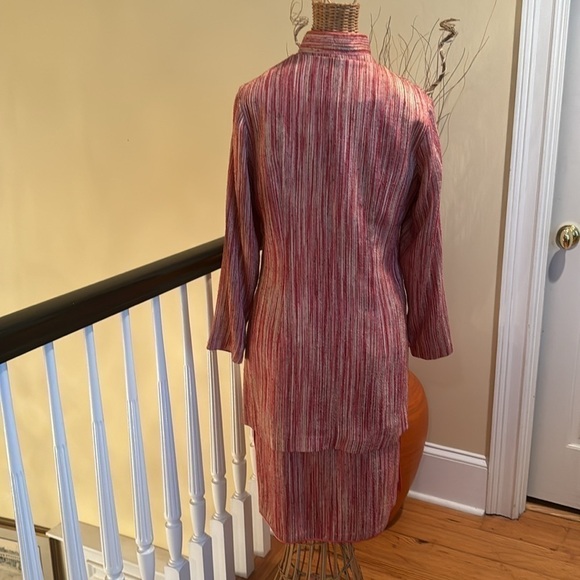 Shanghai 🔥dress with a coat. Silk 2 piece - Picture 3 of 13